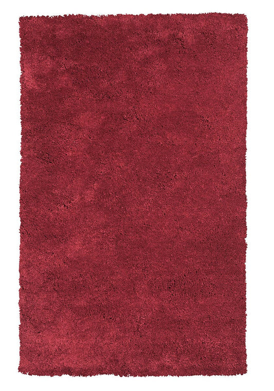 KAS Bliss 1564 Red Shag Area Rug