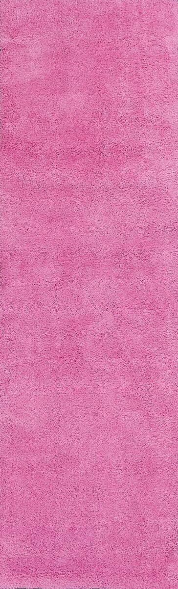 KAS Bliss 1576 Shag Hot Pink Shag Area Rug
