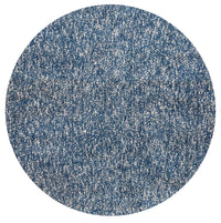 KAS Bliss 1589 Heather Indigo / Ivory Heather Shag Area Rug