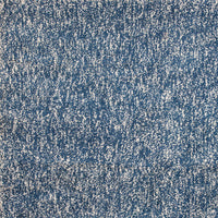 KAS Bliss 1589 Heather Indigo / Ivory Heather Shag Area Rug