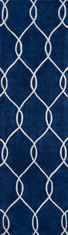 Momeni Bliss Bs-12 Navy Geometric Area Rug