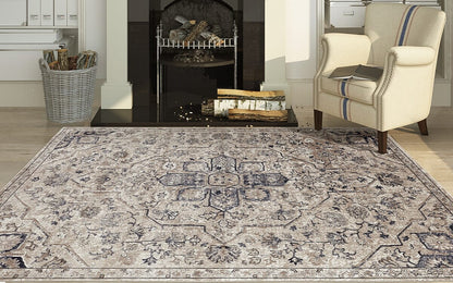 Amer Belmont Blm-1 Ivory Beige Area Rug