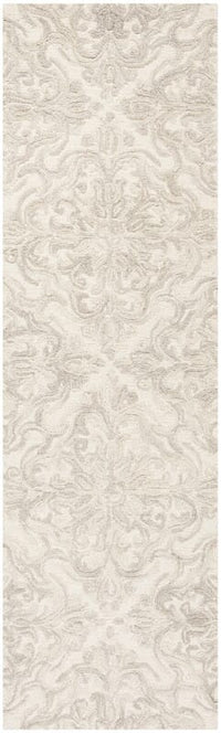 Safavieh Blossom Blm103A Ivory / Grey Damask Area Rug