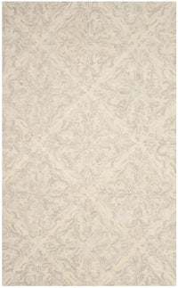 Safavieh Blossom Blm103A Ivory / Grey Damask Area Rug