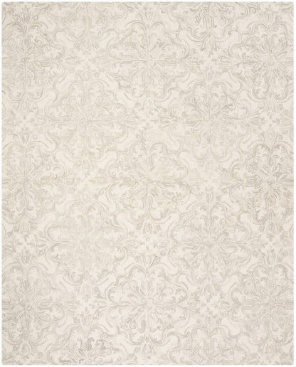 Safavieh Blossom Blm103A Ivory / Grey Damask Area Rug