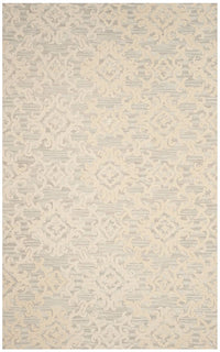 Safavieh Blossom Blm104A Grey / Ivory Damask Area Rug