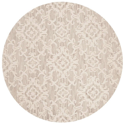 Safavieh Blossom Blm104A Grey / Ivory Damask Area Rug