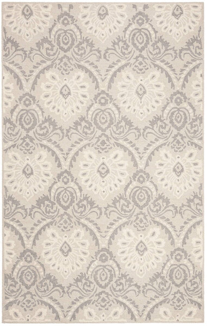 Safavieh Blossom Blm106A Light Grey / Ivory Damask Area Rug