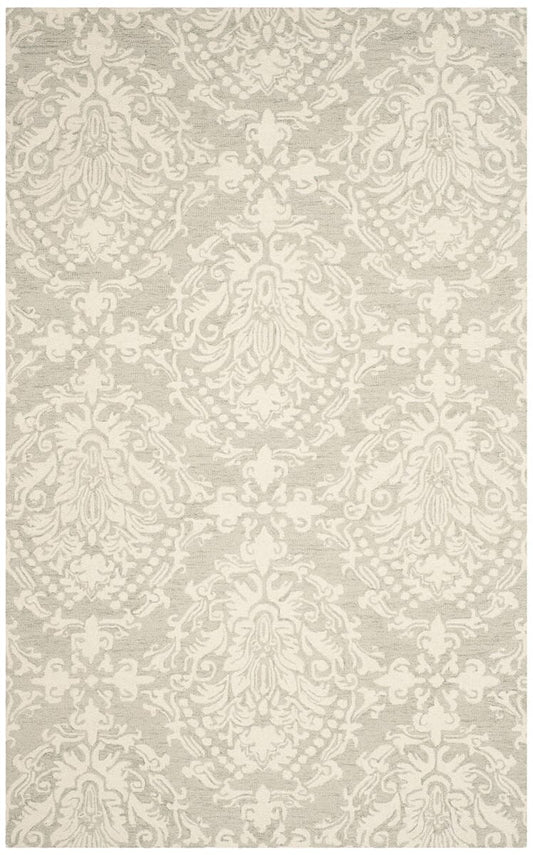 Safavieh Blossom Blm107C Sage / Ivory Damask Area Rug