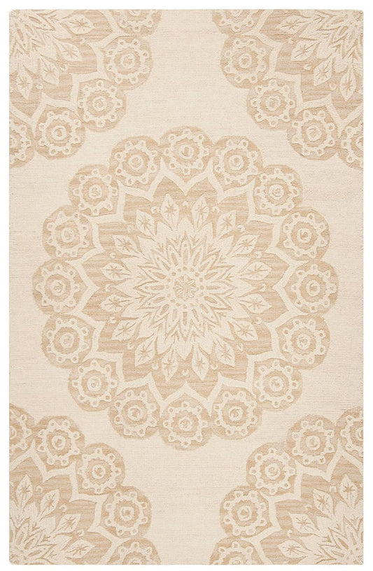 Safavieh Blossom Blm108B Ivory / Beige Area Rug