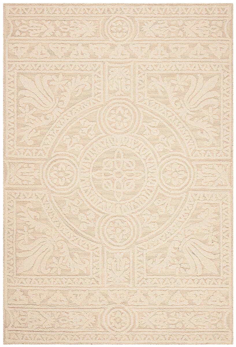 Safavieh Blossom Blm109F Light Grey / Ivory Area Rug