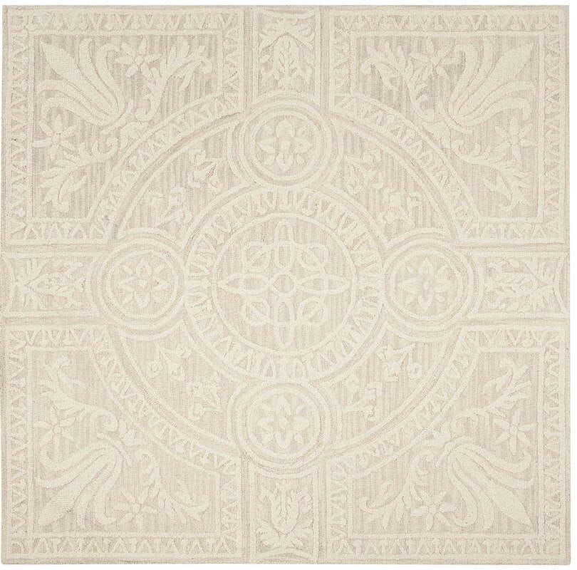 Safavieh Blossom Blm109F Light Grey / Ivory Area Rug