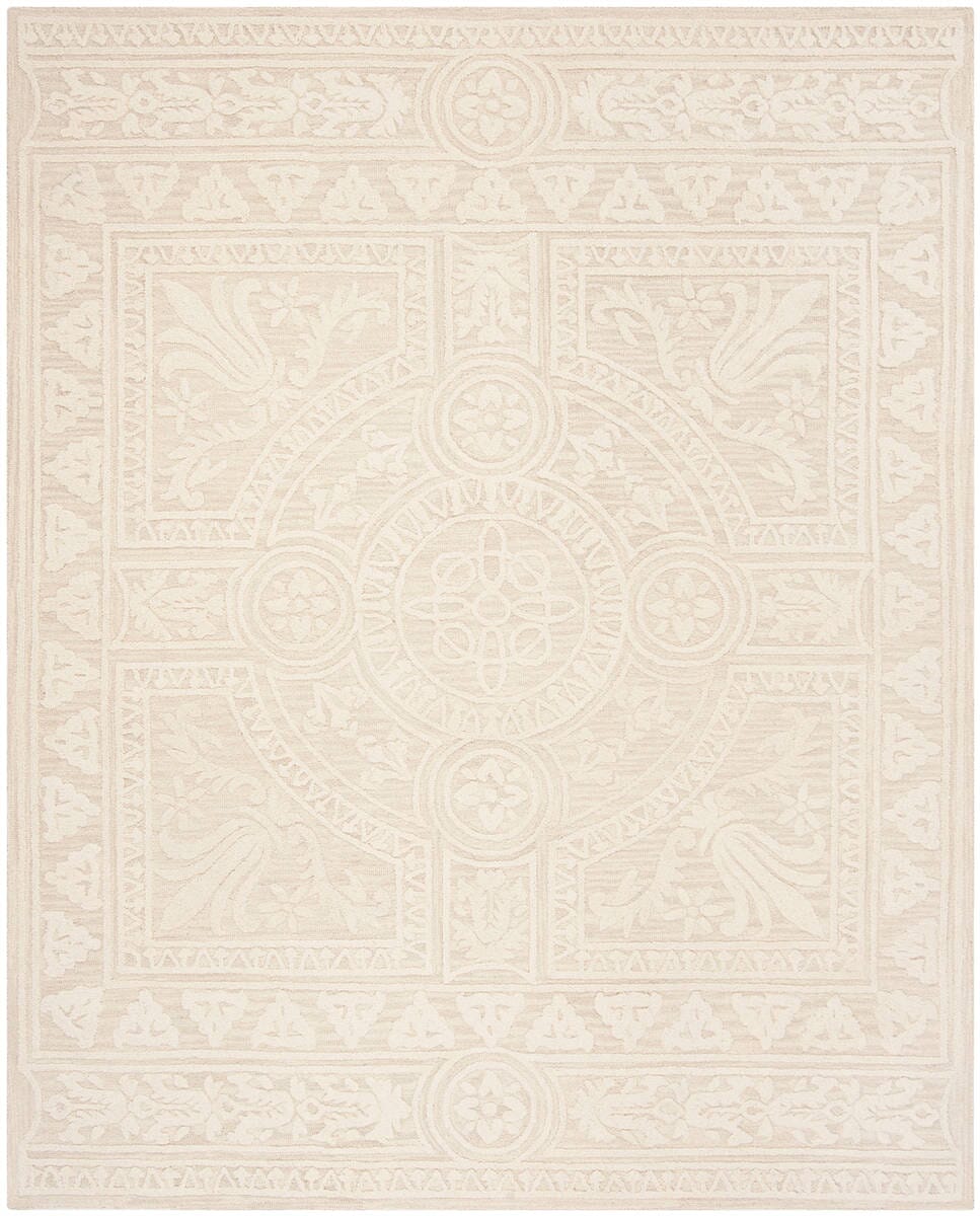 Safavieh Blossom Blm109F Light Grey / Ivory Area Rug