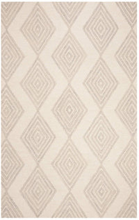 Safavieh Blossom Blm111A Ivory / Silver Moroccan Area Rug