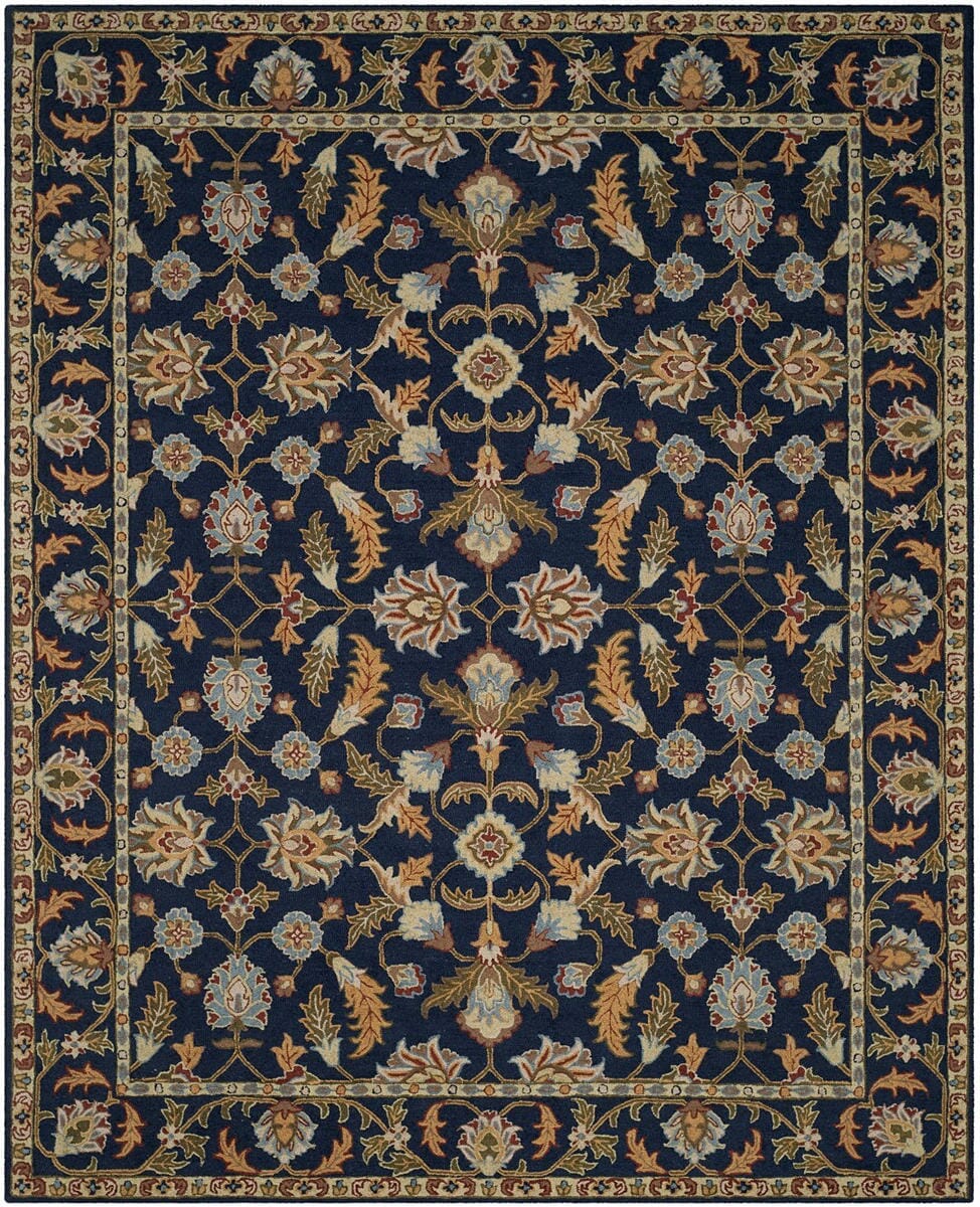 Safavieh Blossom Blm219A Navy Area Rug