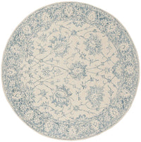 Safavieh Blossom Blm351A Ivory / Blue Area Rug