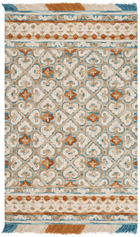 Safavieh Blossom Blm420B Ivory / Blue Area Rug