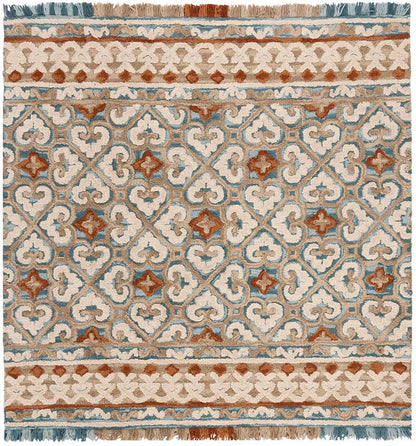 Safavieh Blossom Blm420B Ivory / Blue Area Rug