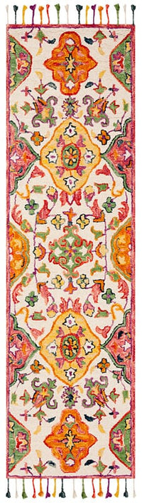 Safavieh Blossom Blm456A Ivory / Multi Damask Area Rug