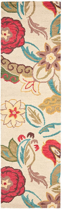 Safavieh Blossom Blm671A Beige / Multi Floral / Country Area Rug