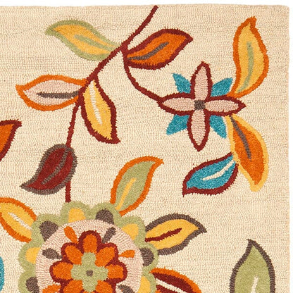 Safavieh Blossom Blm677A Beige / Multi Floral / Country Area Rug