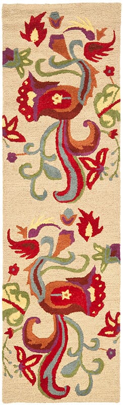 Safavieh Blossom Blm680A Beige / Multi Floral / Country Area Rug