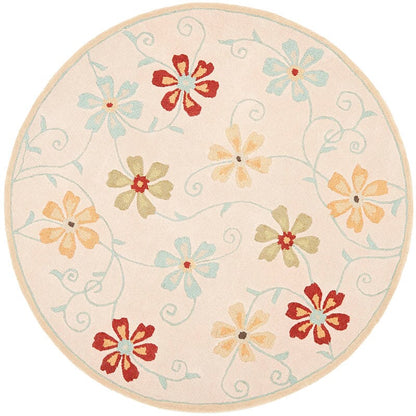 Safavieh Blossom Blm784C Beige / Multi Floral / Country Area Rug