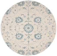 Safavieh Blossom Blm812F Silver / Blue Area Rug