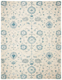 Safavieh Blossom Blm812F Silver / Blue Area Rug