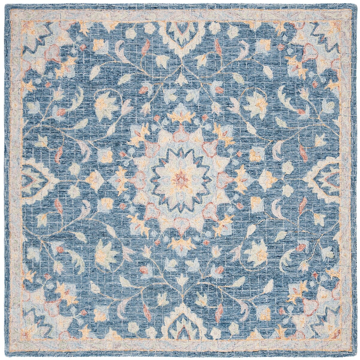 Safavieh Blossom Blm813N Navy / Multi Area Rug