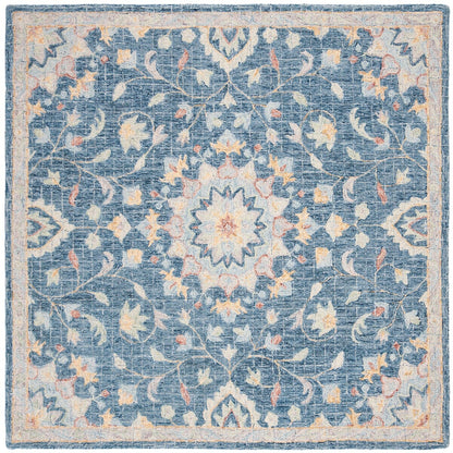 Safavieh Blossom Blm813N Navy / Multi Area Rug