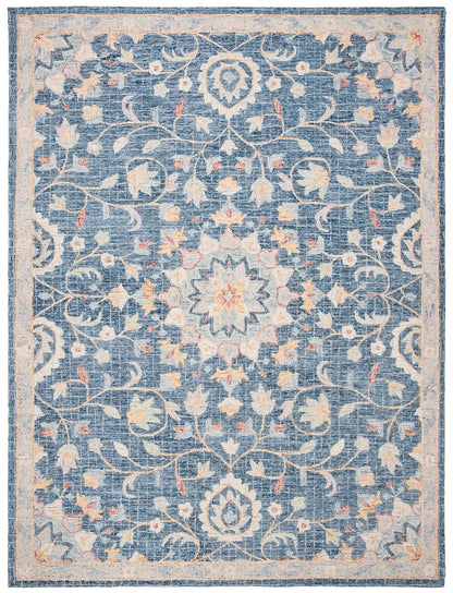 Safavieh Blossom Blm813N Navy / Multi Area Rug