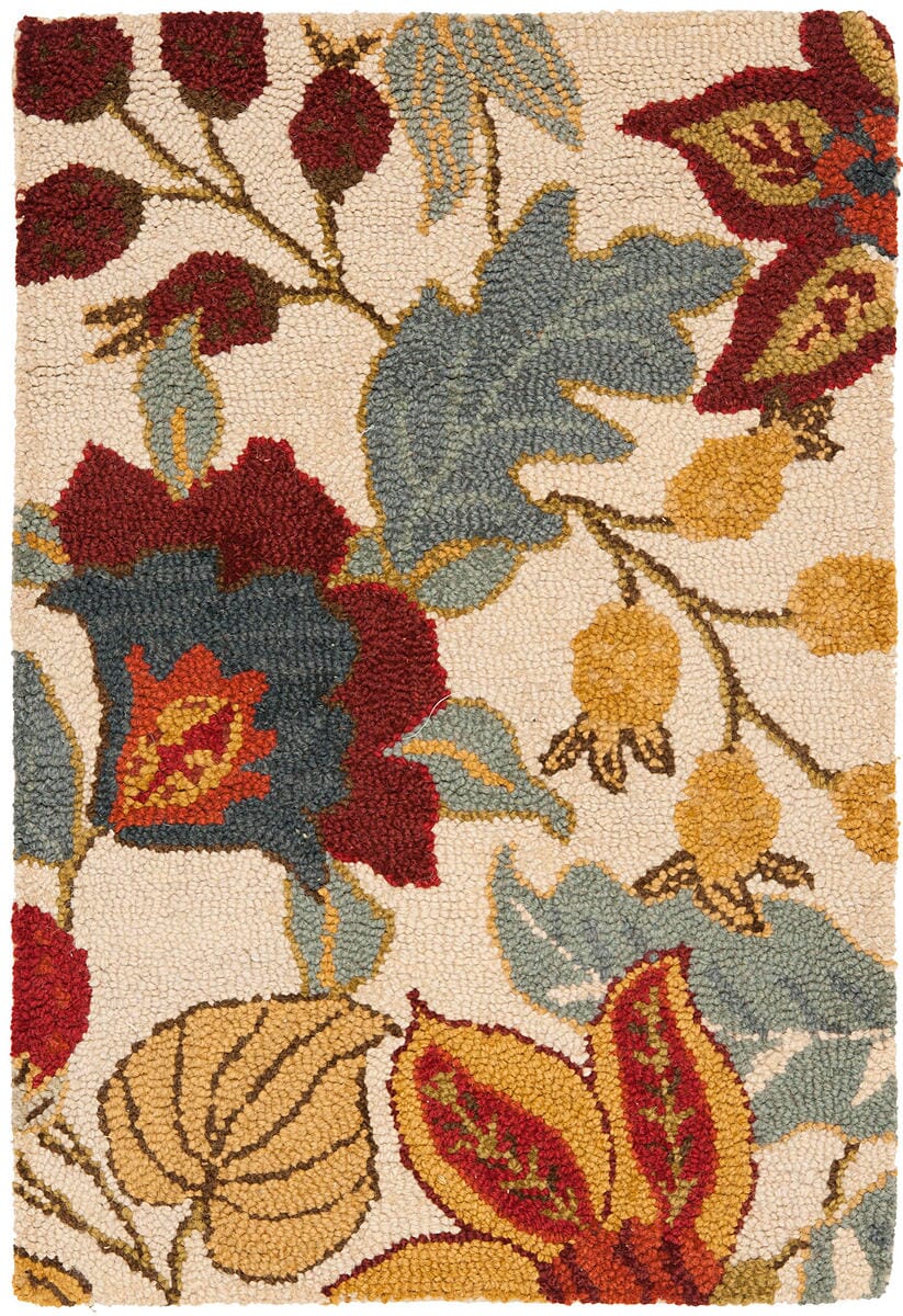 Safavieh Blossom Blm863B Ivory / Multi Floral / Country Area Rug