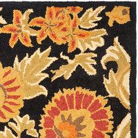 Safavieh Blossom Blm912A Black / Multi Floral / Country Area Rug