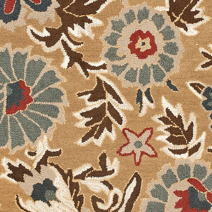 Safavieh Blossom Blm912C Beige / Multi Floral / Country Area Rug