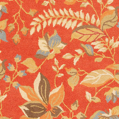 Safavieh Blossom Blm913A Rust / Multi Floral / Country Area Rug