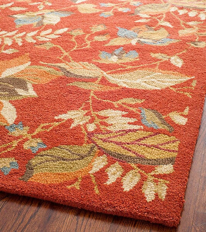 Safavieh Blossom Blm913A Rust / Multi Floral / Country Area Rug