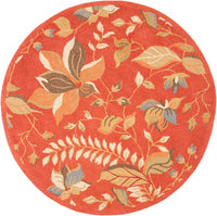 Safavieh Blossom Blm913A Rust / Multi Floral / Country Area Rug