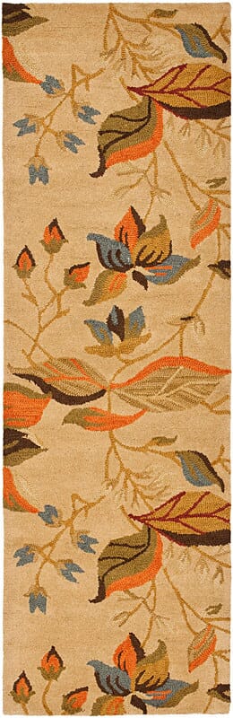 Safavieh Blossom Blm913C Beige / Multi Floral / Country Area Rug