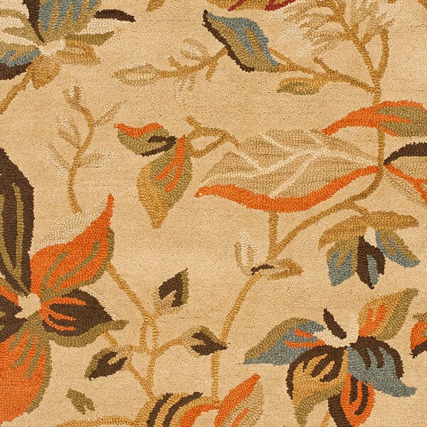 Safavieh Blossom Blm913C Beige / Multi Floral / Country Area Rug