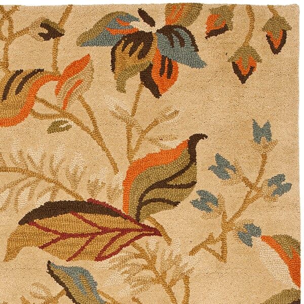 Safavieh Blossom Blm913C Beige / Multi Floral / Country Area Rug