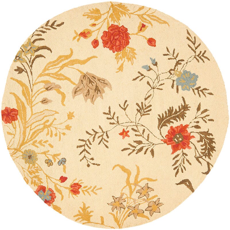 Safavieh Blossom Blm916A Beige / Multi Floral / Country Area Rug