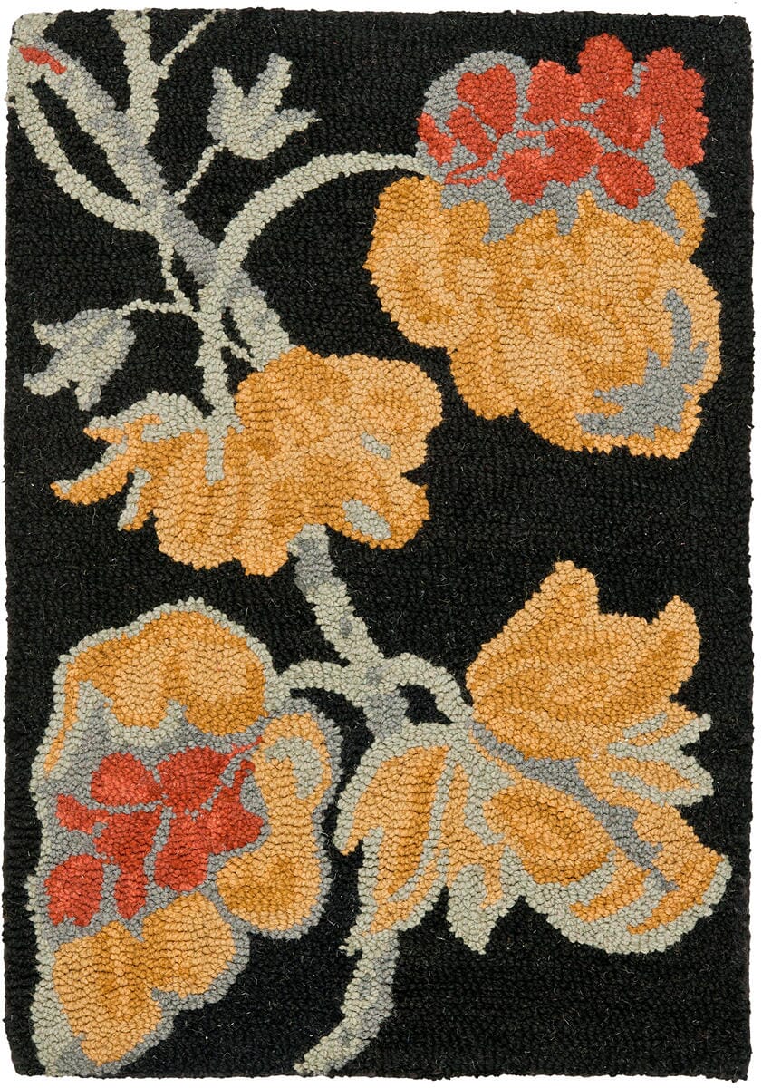 Safavieh Blossom Blm918A Black / Multi Floral / Country Area Rug