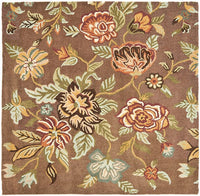 Safavieh Blossom Blm920A Brown / Multi Floral / Country Area Rug