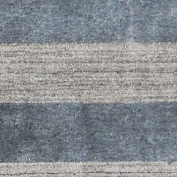 Amer Blend Bln-18 Gray Striped Area Rug
