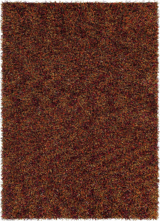 Chandra Blossom Blo-29402 Red Shag Area Rug