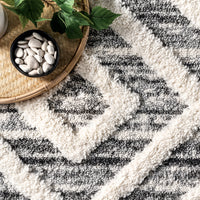 Nuloom Dani Diamond Nda2942A Gray Area Rug