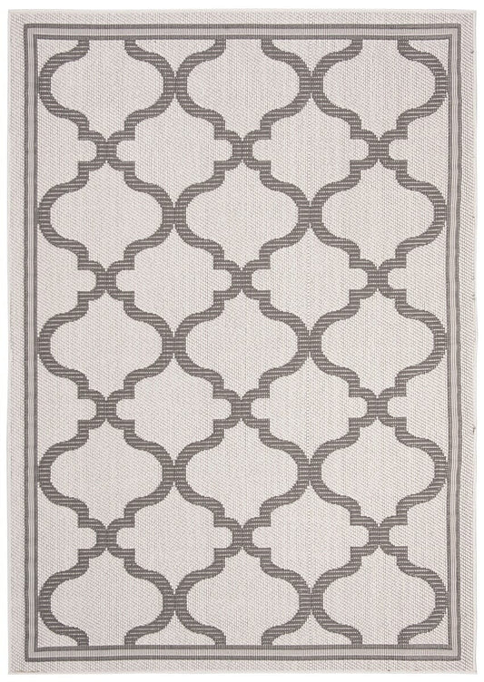 Safavieh Bermuda Bmu810B Ivory / Grey Geometric Area Rug