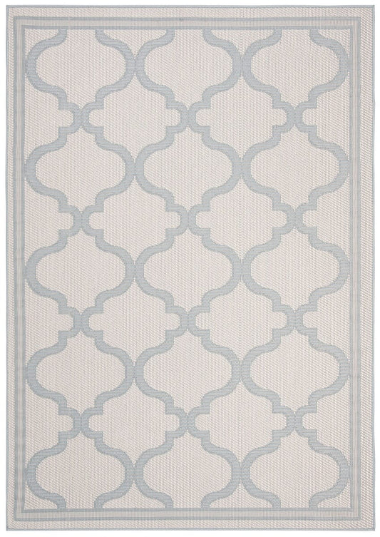 Safavieh Bermuda Bmu810D Ivory / Light Blue Geometric Area Rug