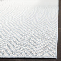 Safavieh Bermuda Bmu812A Blue / Creme Chevron Area Rug